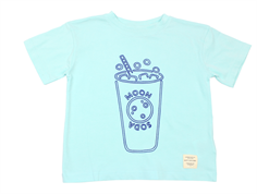 Soft Gallery t-shirt Asger blue tint bluesoda